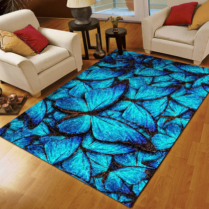 Blue Butterflies TN100803M Rug