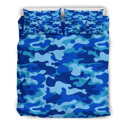 Blue Camouflage CLH2910111B Bedding Sets