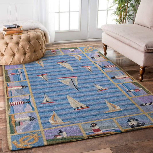 Blue Lighthouses HM0510031M Rug