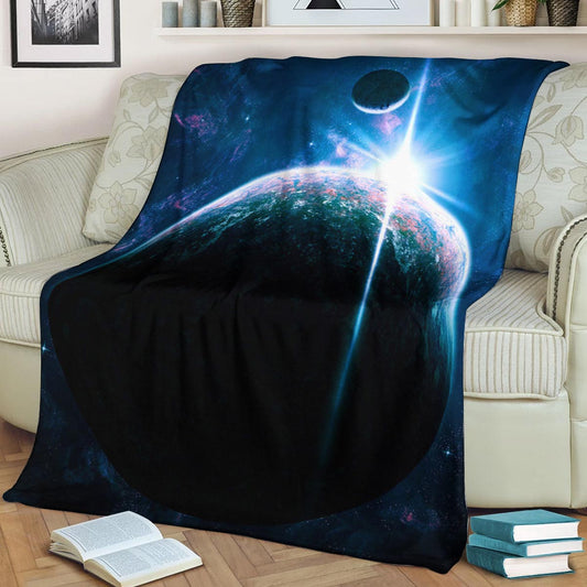 Blue Moon CLA21100263F Sherpa Fleece Blanket