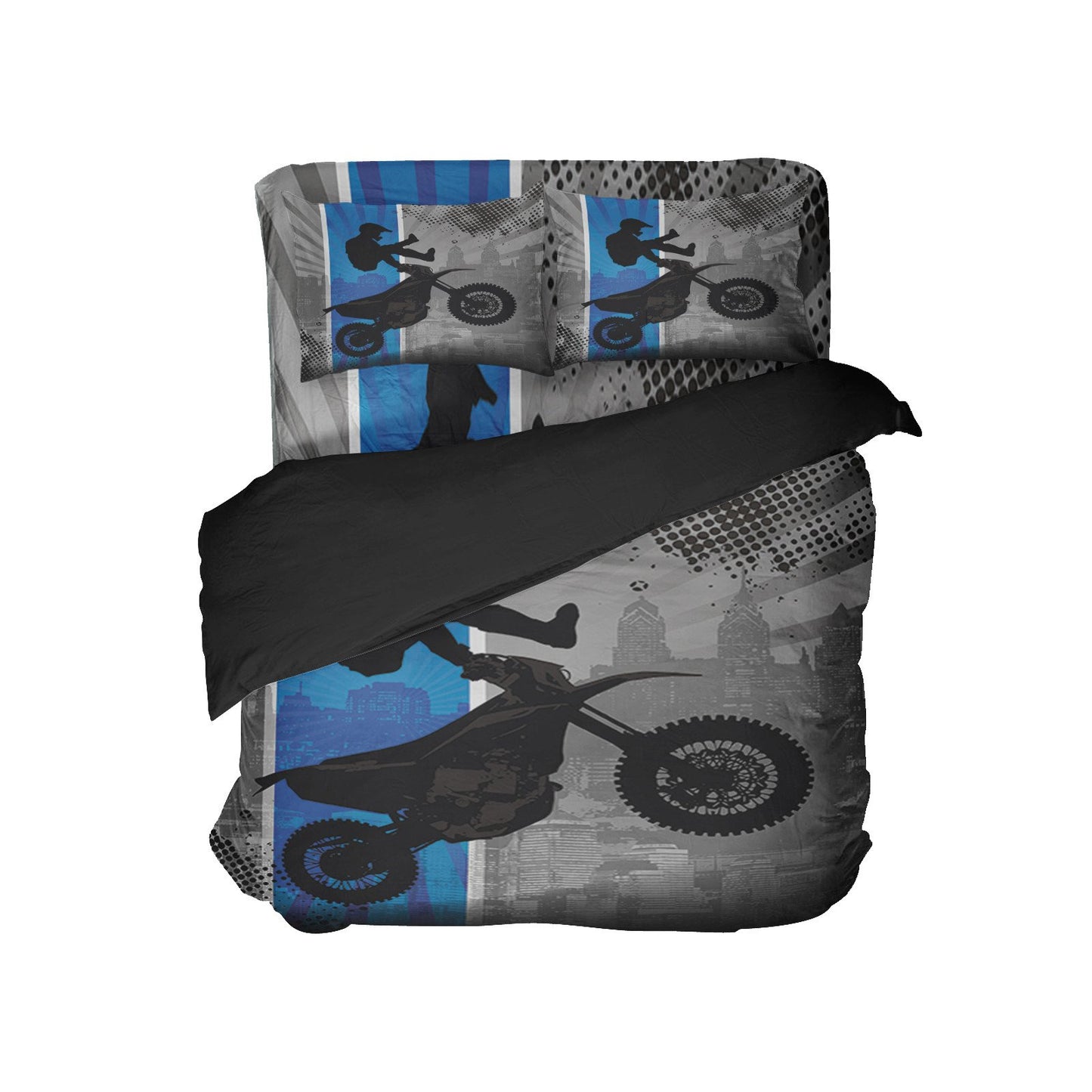 Blue Motocross CL11100032MDB Bedding Sets