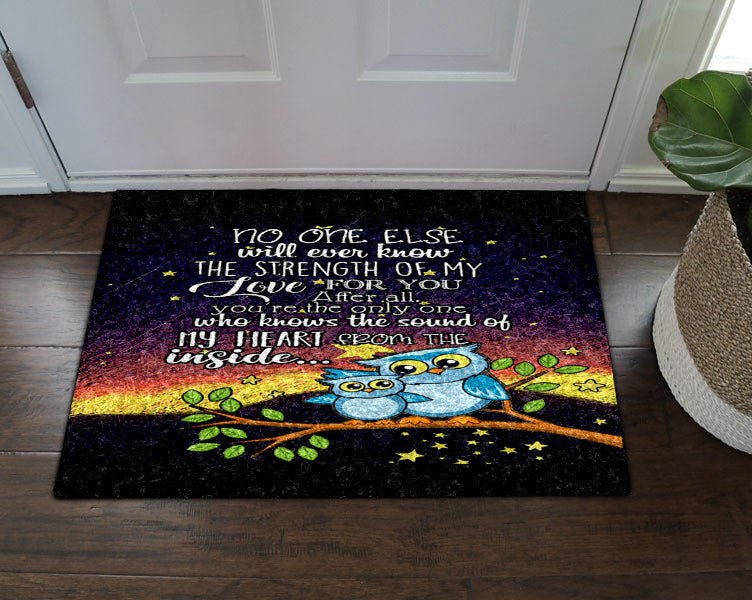 Blue Owl Night CL18110059MDD Non-slip Door mats