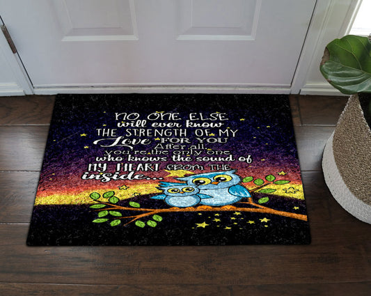 Blue Owl Night CL18110059MDD Non-slip Door mats