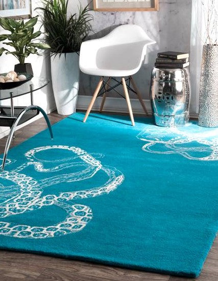 Blue Waters Octopus Tail CLT0810028A Rug
