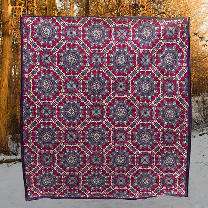 Bohemian CL12100088MDQ Quilt Blanket