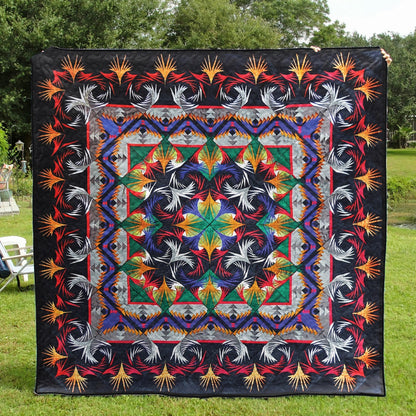 Bohemian CLA1710061Q Quilt Blanket