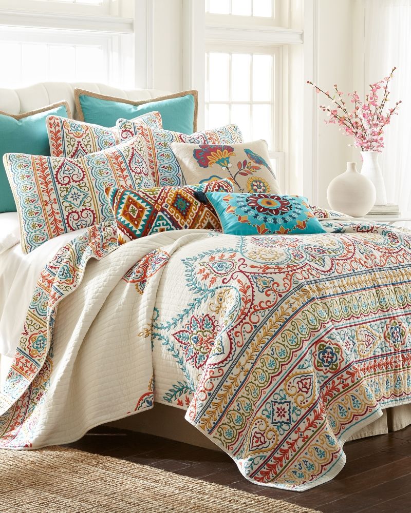 Bohemian CLA3009046B Quilt Bedding Set