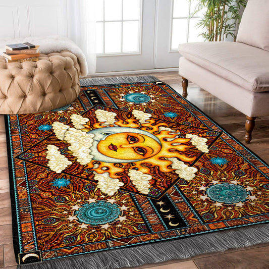 Bohemian Hippie BL280814O Decorative Floor-cloth