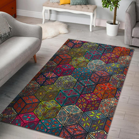 Bohemian Indian Box CL17100150MDR Rug