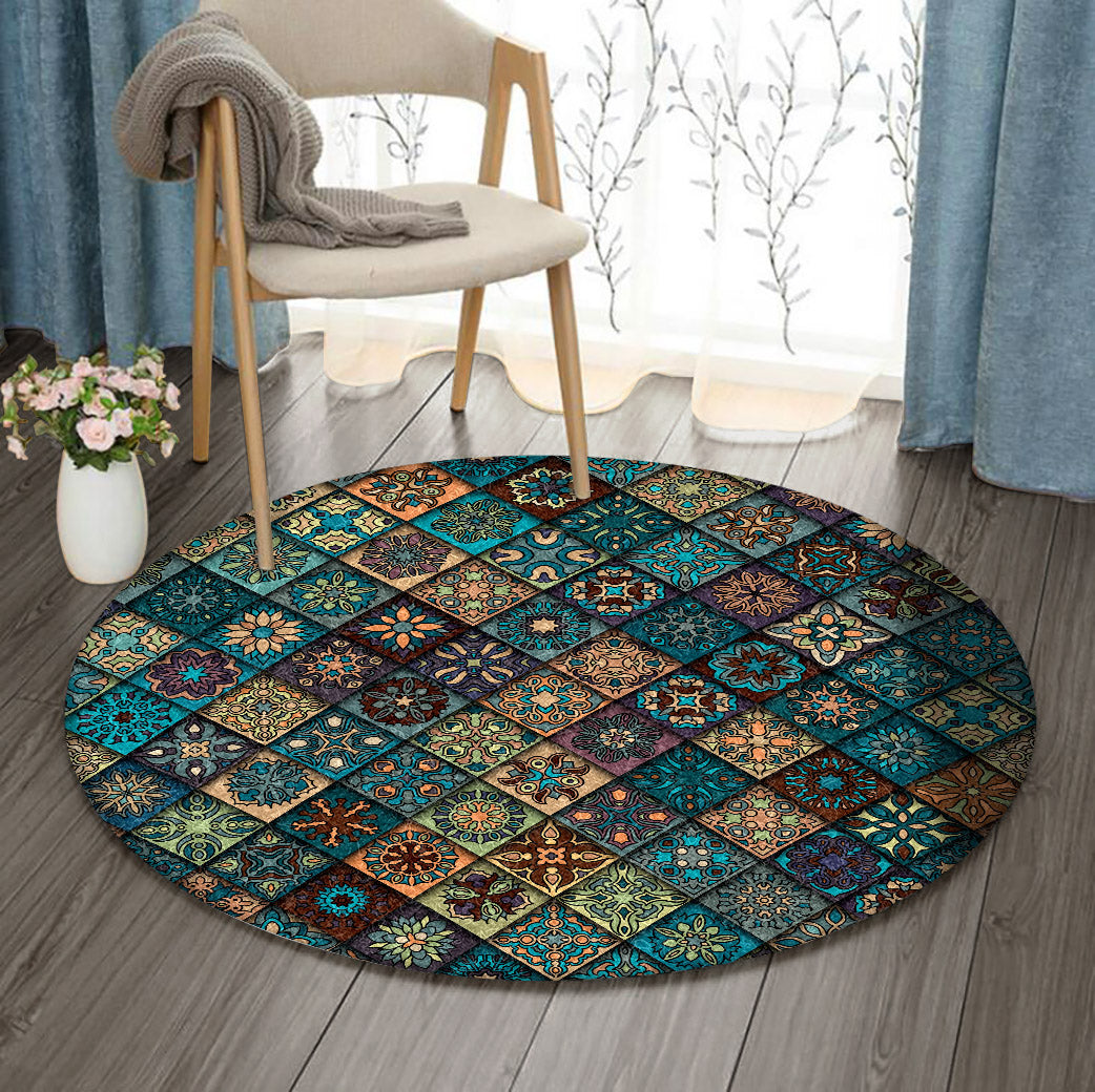 Bohemian VD1610030RR Round Area Rug