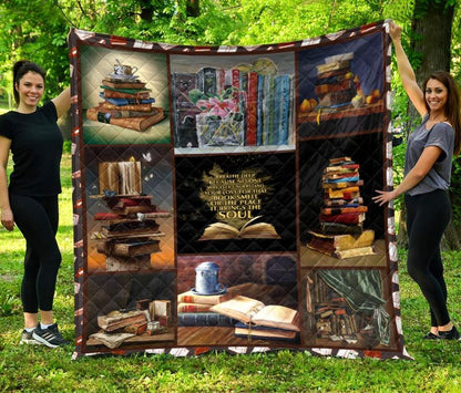 Book Always In My Soul CLH2111074Q Quilt Blanket