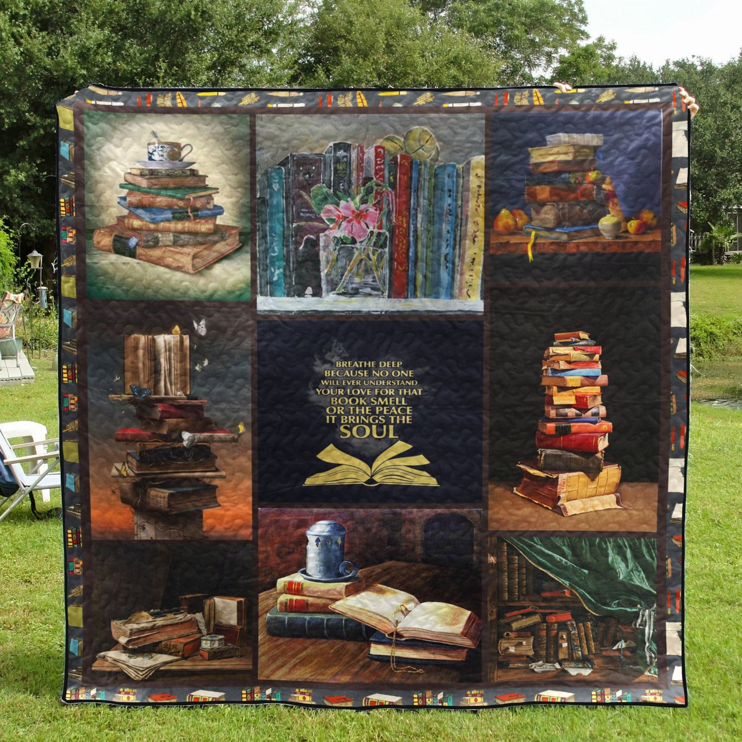 Book Always In My Soul CLH2111074Q Quilt Blanket