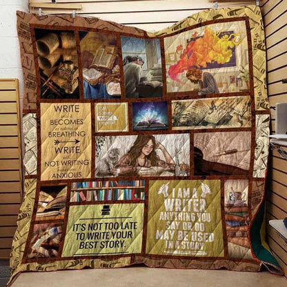 Book CLA1610290Q Quilt Blanket