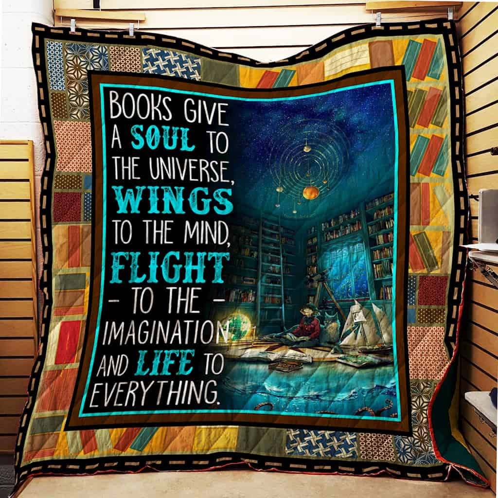 Book Lover CLT170708 Quilt Blanket