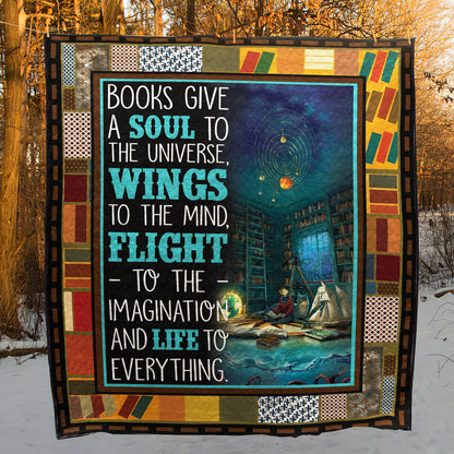 Book Lover CLT170708 Quilt Blanket