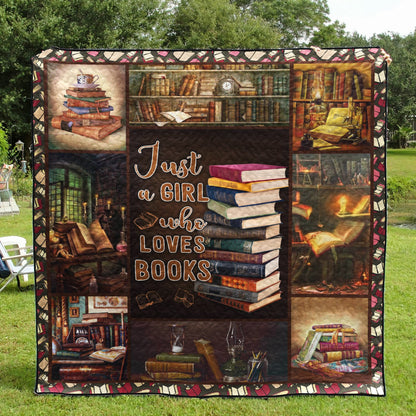 Book Lover Quilt Blanket HN051104T