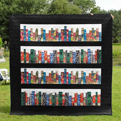 Book Lovers CLT280607 Quilt Blanket