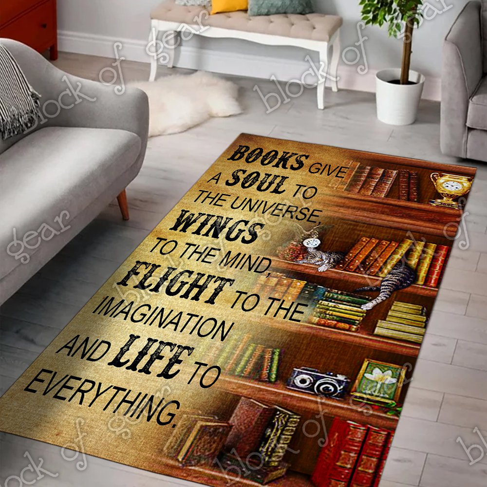 Book And Cat CL190920MDR Rug