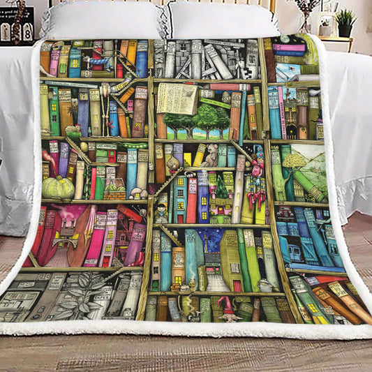 Book NN2609016TT Sherpa Fleece Blanket