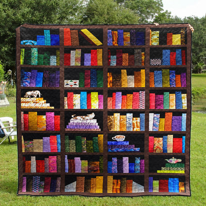 Bookcase CLP0611044Q Quilt Blanket