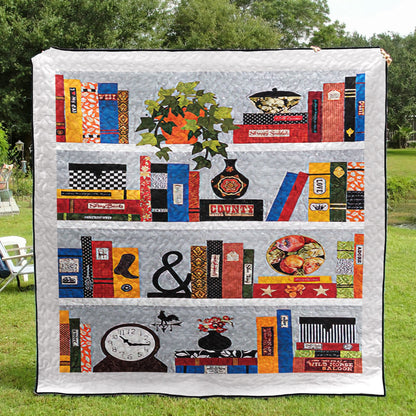 Bookcase CLT2510044H Quilt Blanket