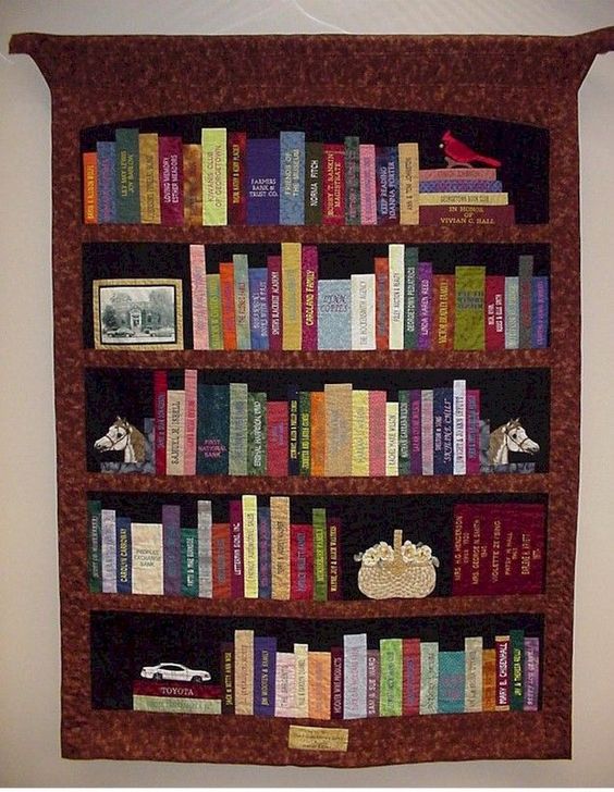 Bookshelf CLP0511027Q Quilt Blanket