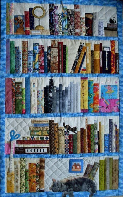 Bookshelf CLP0811030Q Quilt Blanket