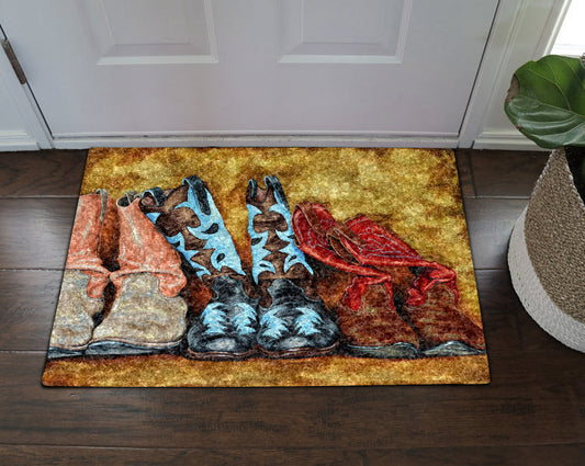Boots Cowboy VD05100022D Non-slip Door mats