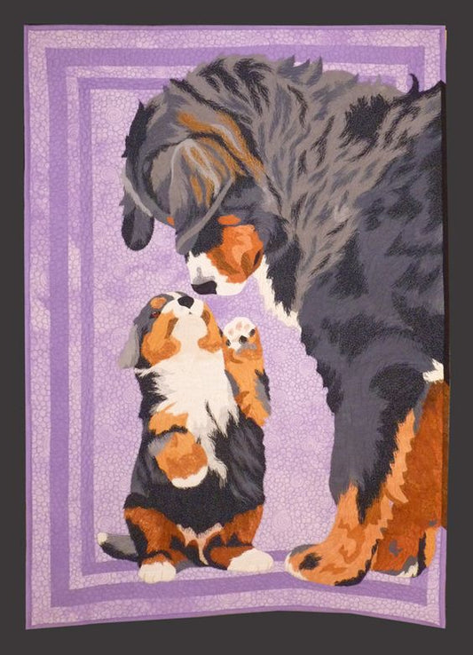 Border Collie CLA0411088Q Quilt Blanket