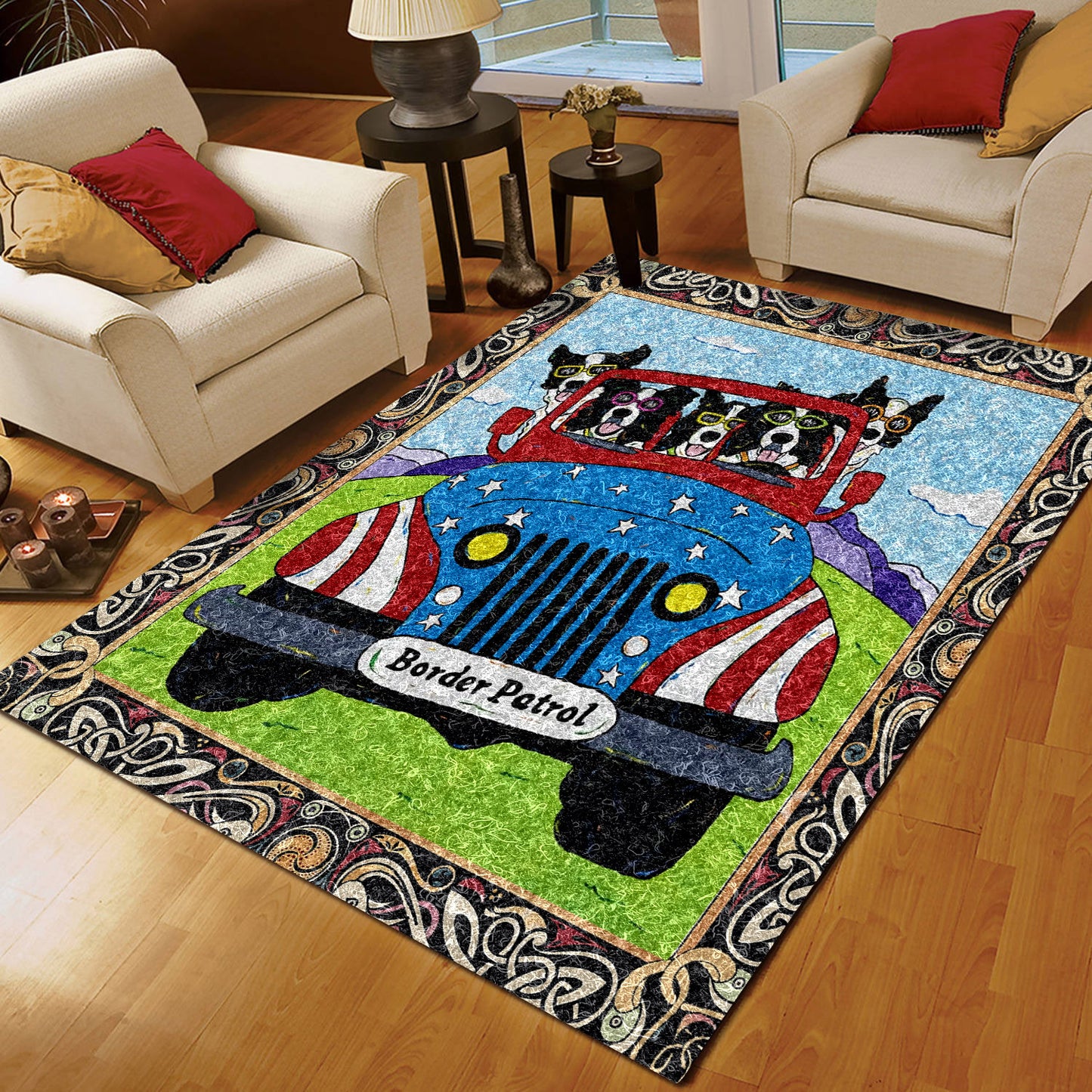 Borde Collie BT300710T Rug
