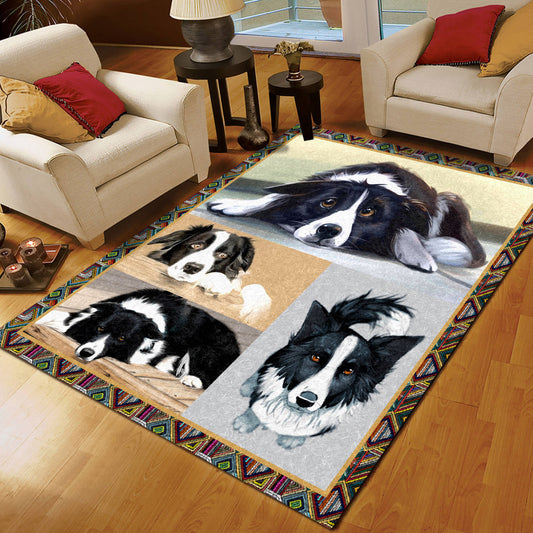 Border Collie Dog CL31100417MDR Rug