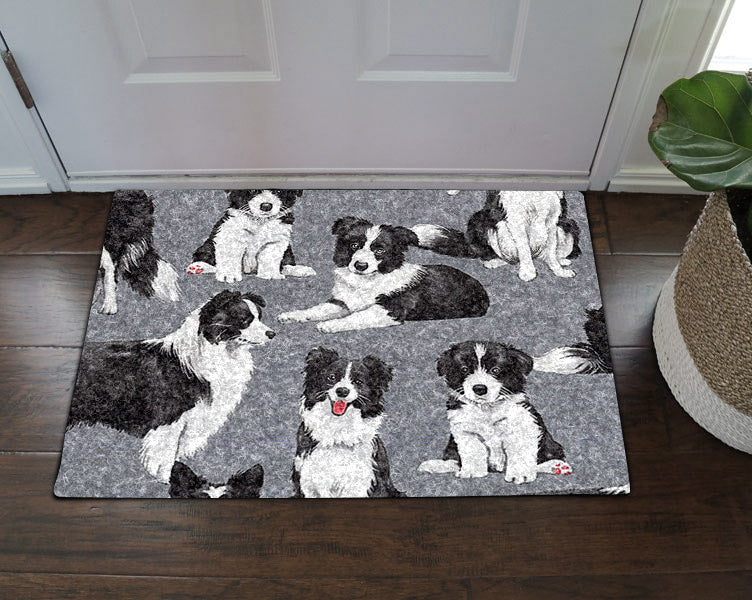 Border Collie HN16100034D Non-slip Door mats