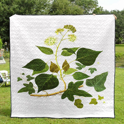 Botanical CLA1710072Q Quilt Blanket