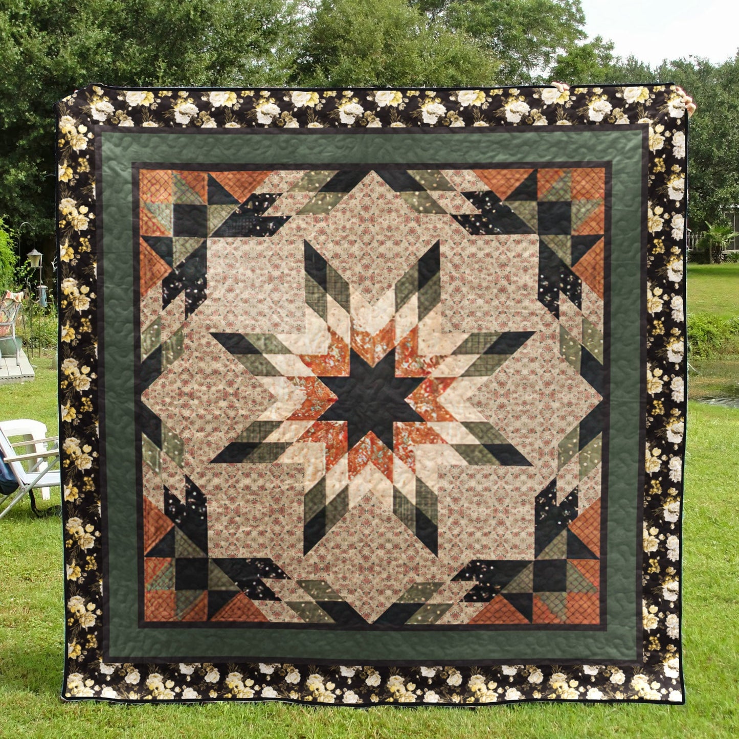 Bounty Hillside CLT2510052H Quilt Blanket