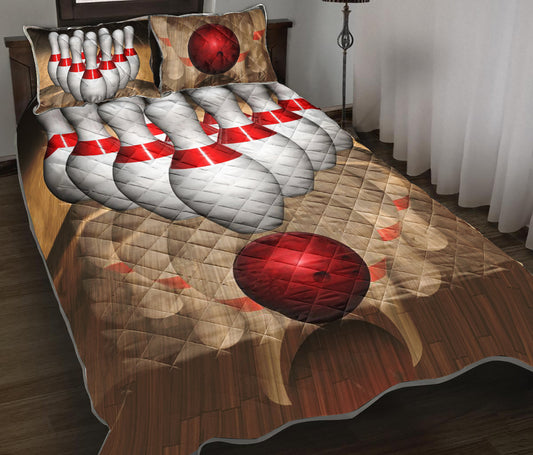 Bowling Quilt Bedding Set TL160906