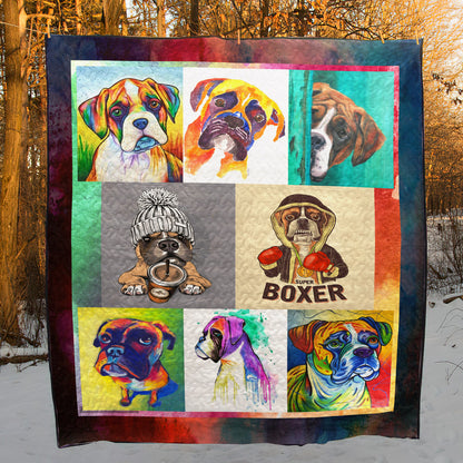 Boxer CL22100096MDQ Quilt Blanket