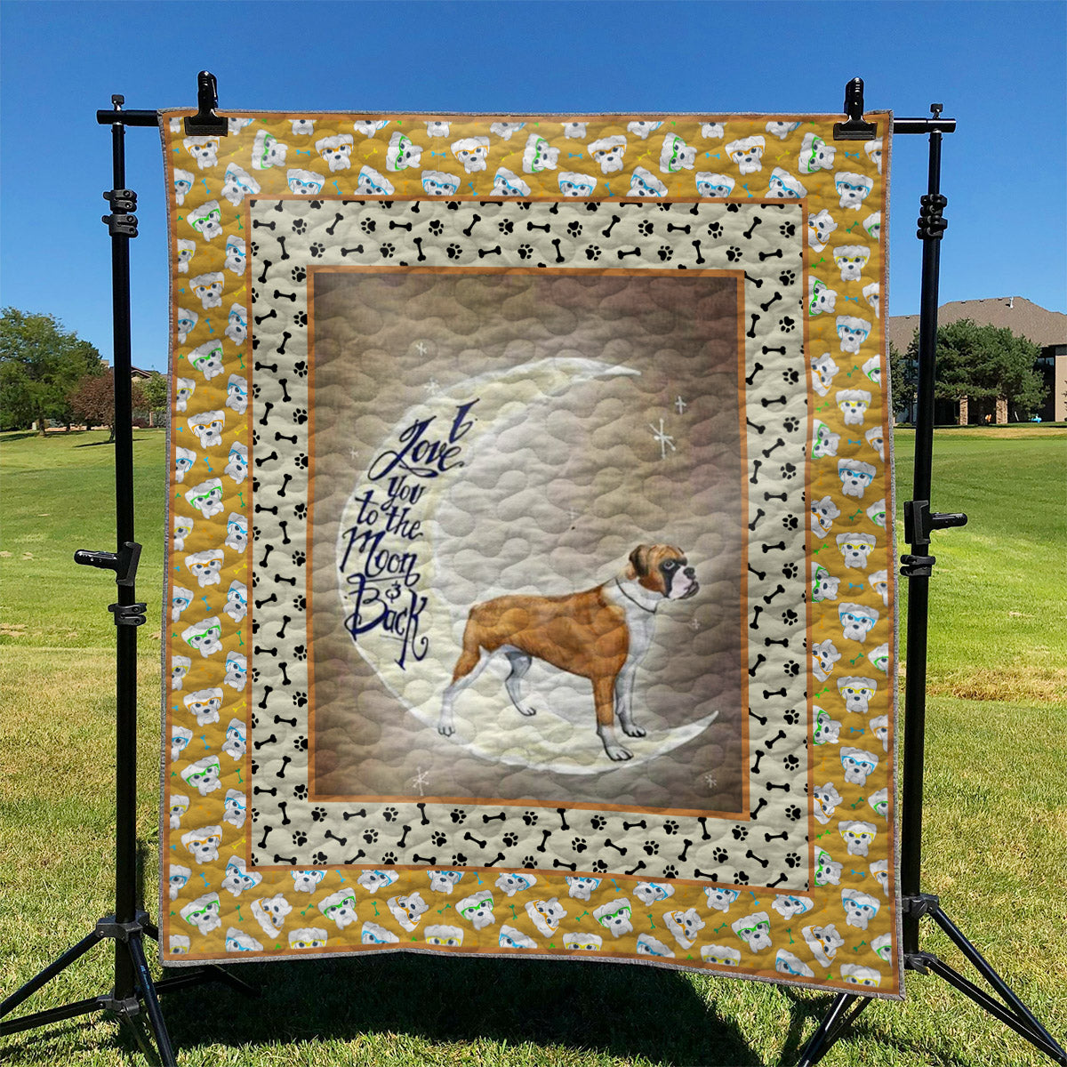 Boxer YH2910208 Quilt Blanket