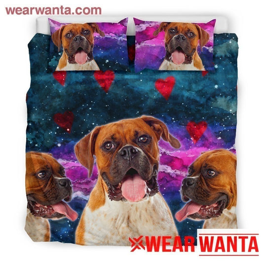 Boxer Dog Hearts CLH1412018B Bedding Sets