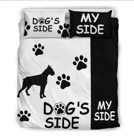 Boxer Dog Side My Side CL11100043MDB Bedding Sets