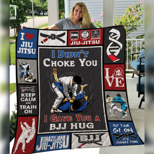 Brazilian Jiu-Jitsu CL15100061MDQ Quilt Blanket