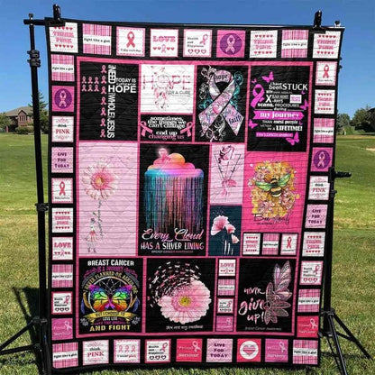 Breast Cancer Awareness CLT170613 Quilt Blanket