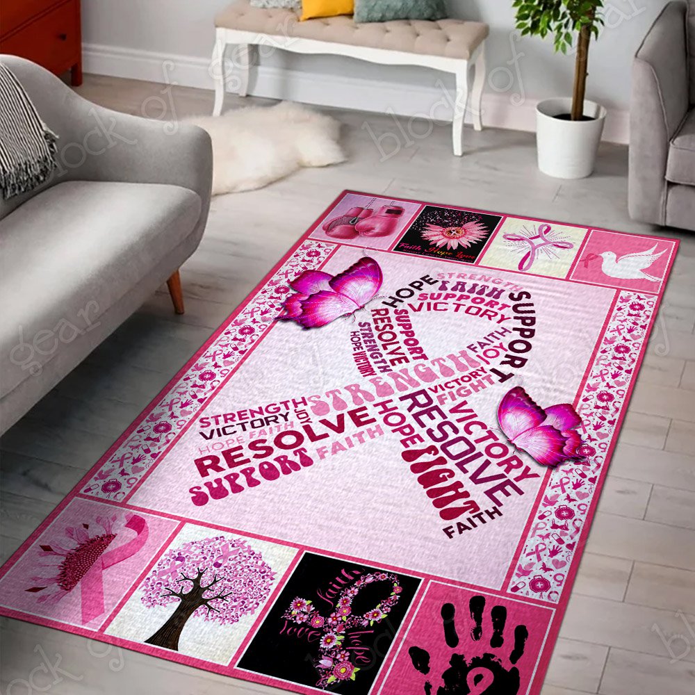 Breast Cancer Awareness CL300913MDR Rug – Charming Favor