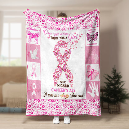 Breast Cancer CLA150806f Sherpa Fleece Blanket