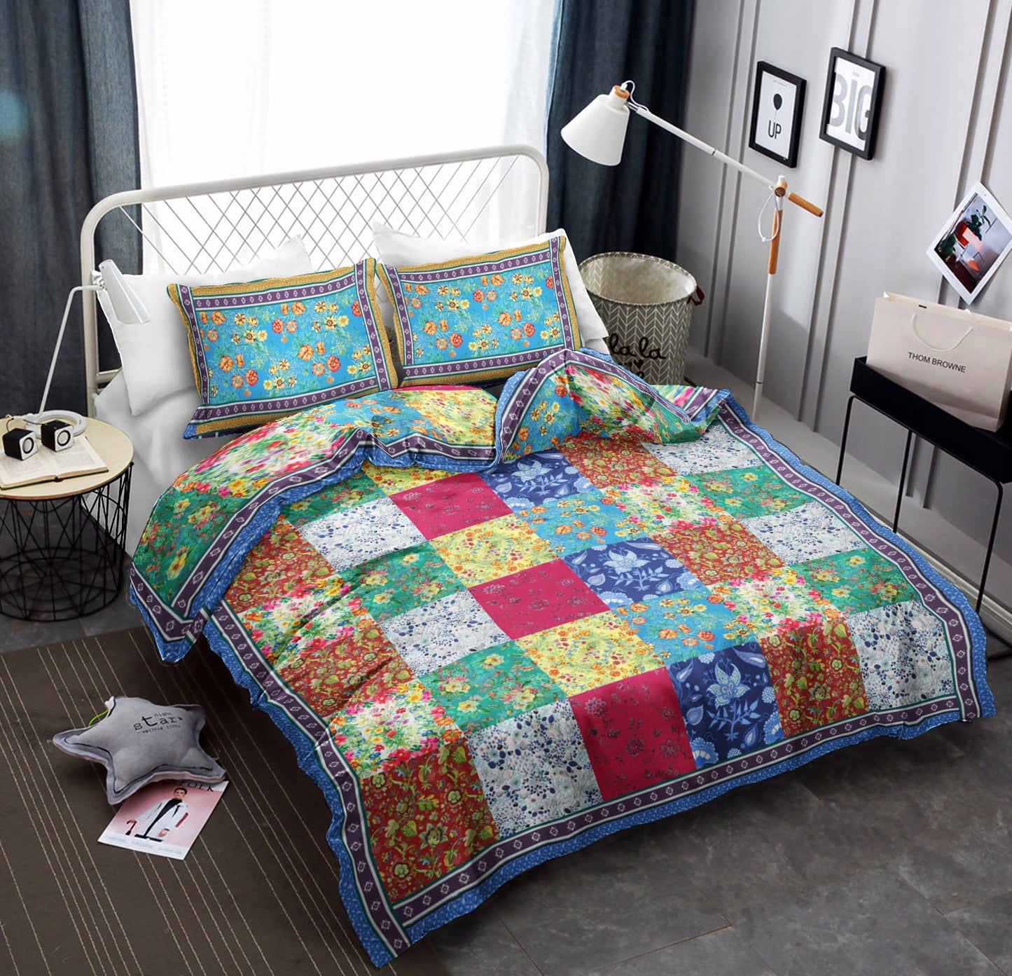 Brighton Floral Patchwork CLA29101274B Bedding Sets