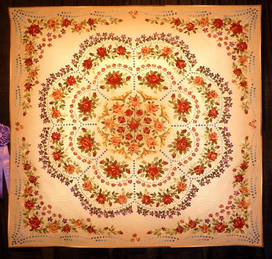 Brilliant Rose CLA0611099Q Quilt Blanket