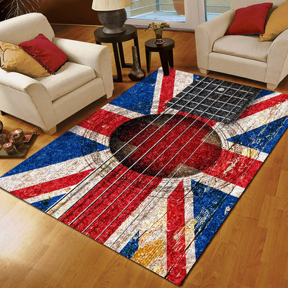 British Flag Guitar TN230805M Rug