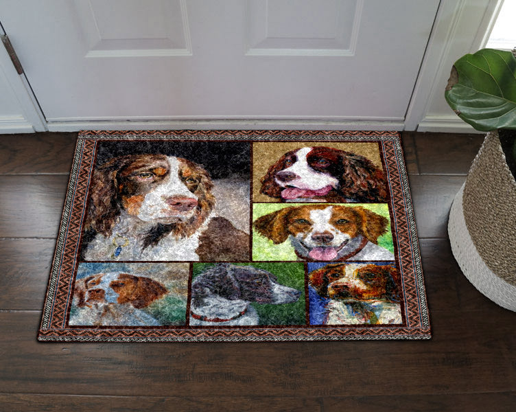 Brittany Dog CL31100109MDD Non-slip Door mats