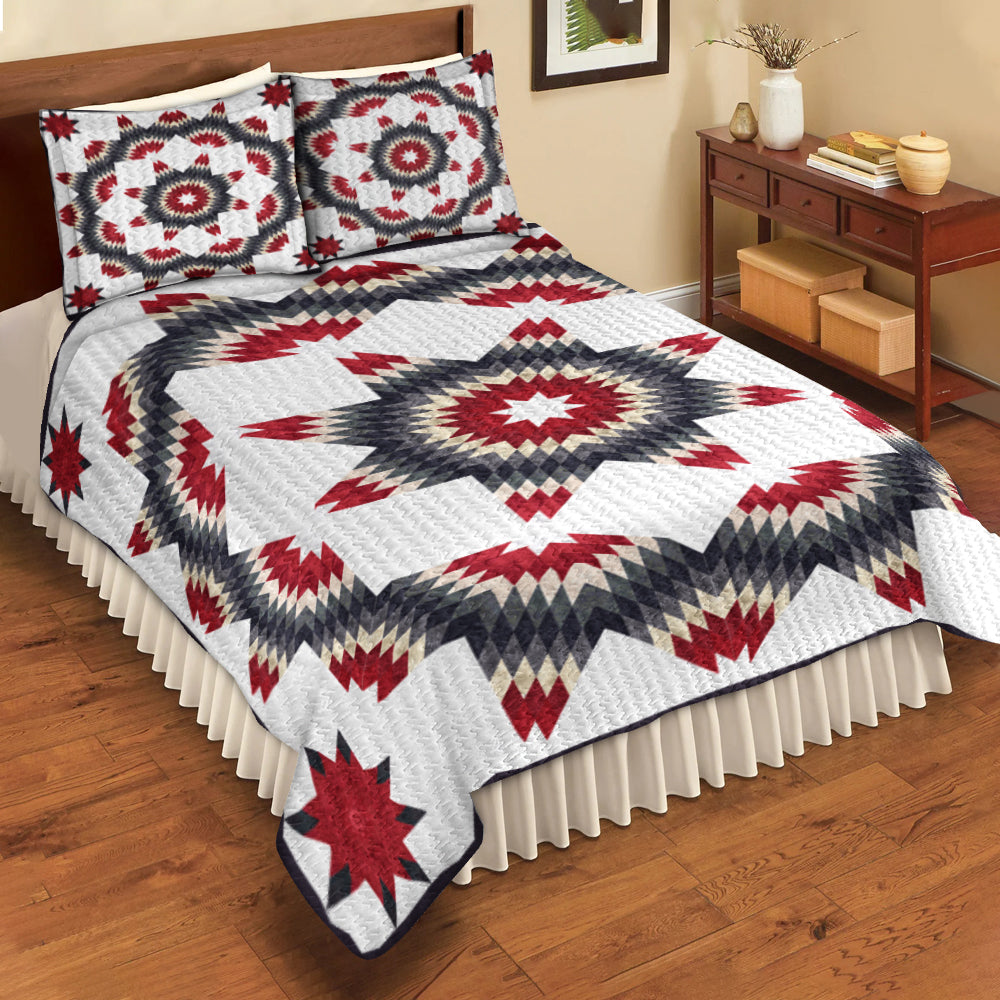 Native American Broken Star Quilt Bedding Set MT230509D