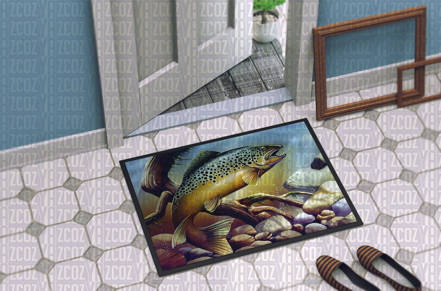 Brook Trout CL22110201MDD Non-slip Door mats