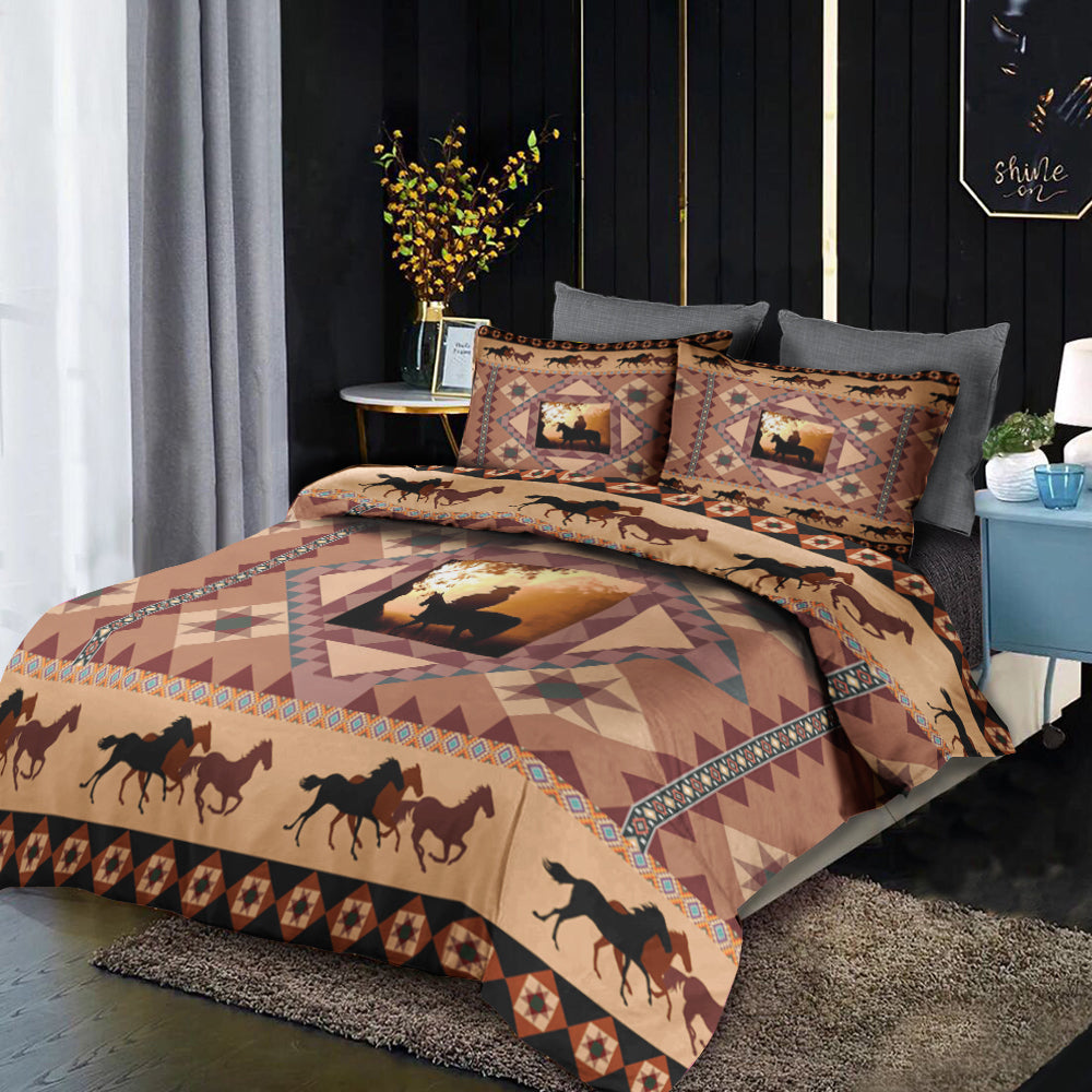 Brown Cowboy Bedding Sets MT130605DBS